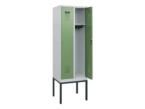 schoollocker,HxBxD 1950x600x500mm,2vak,vak B 300mm,cil.-slot