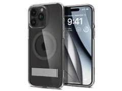 Spigen Ultra Hybrid S MagSafe iPhone 15 Pro Max hoesje grijs