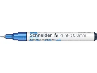 Metallic marker Schneider Paint-It 010 0.8mm blauw metallic - 4