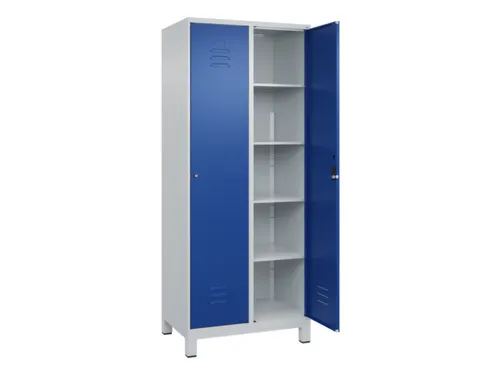 wasgoedverdeelkast,HxBxD 1950x800x500mm,vak B 400mm,cilinderslot