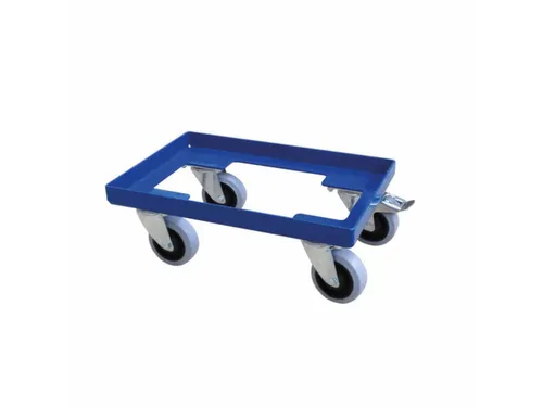 dolly,draagverm. 300kg,laadvl. LxB 405x305mm,platform open,staalplaat