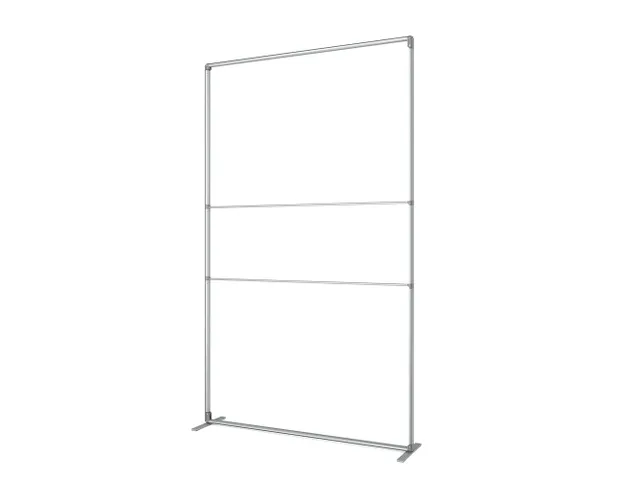 FlexFrame Modulair systeem beurswand 150x250cm Zilver frame