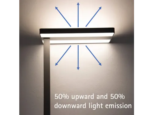 Vloerlamp LED MAULjaval Dimbaar Tafelklem Zilver