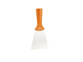 Handschraper/schroefdraad 4011-7 Oranje, Breed, Rvs Blad, 100X20 - 1