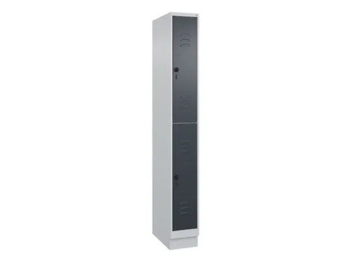 dubbeldekse locker,HxBxD 1950x250x500mm,1x2vak.,vak B 250mm