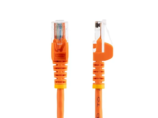 0,5 m Cat5e patchkabel met snagless RJ45 connectors oranje
