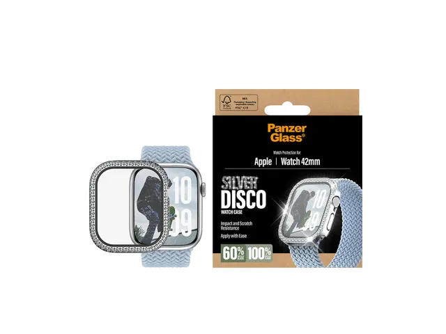 PanzerGlass Full body Case Disco Silver Apple Watch Series 11 | 10
