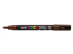 Verfstift Posca PC3M Fijne punt 0,9-1,3mm Bruin