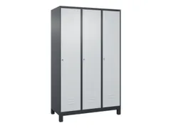 locker,HxBxD 1950x1200x500mm,3vak,vak B 400mm,cil.-slot,voeten