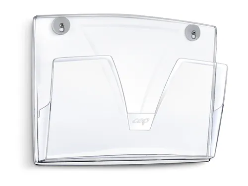 Wandfolderhouder CEP First A4 magnetische 1-vaks transparant