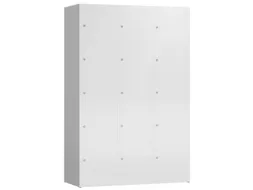 lockerkast,HxBxD 1800x1185x500mm,3x5vakken,vak B 395mm,cil.-slot