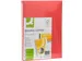 Dekblad A4 Rood Lederlook 250 Grams Pak 100 Stuks