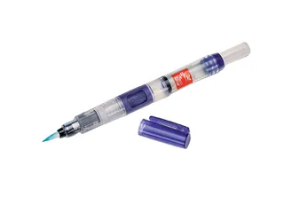 Penseel Caran d'Ache Water Brush medium, breed, fibre tip set à 3st - 2