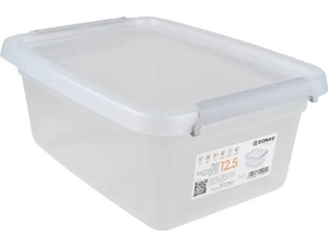 Opbergdoos 12,5 Liter Transparant