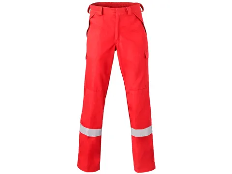 Pantalon de travail HAVEP 8775 rouge taille 48