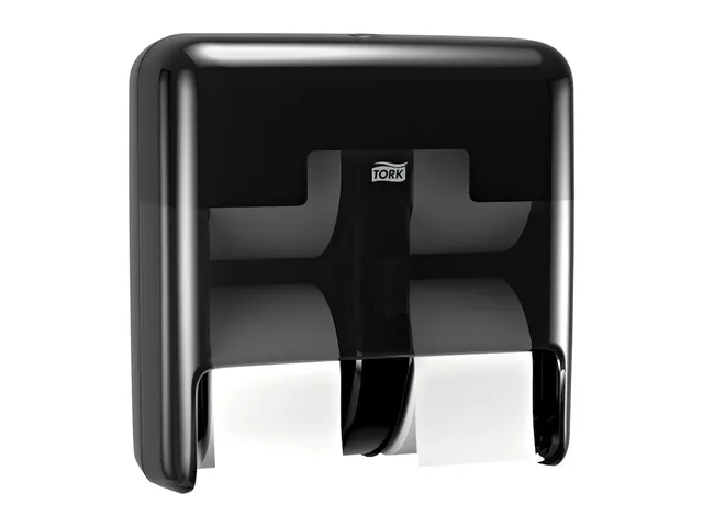 Tork OptiServe Hulsloos 4-rol Toiletpapier Dispenser Zwart