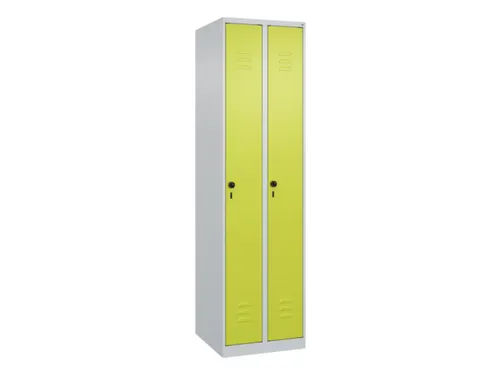 locker,HxBxD 1850x500x500mm,2vak,vak B 250mm,draaigrendel