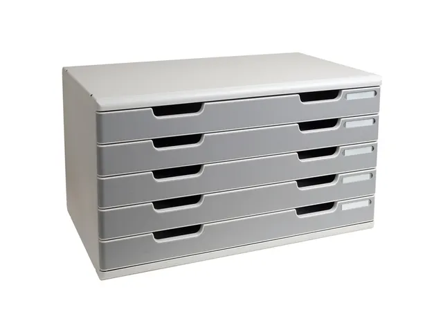 Ladenblok MODULO A3 5 laden Classic Grijs
