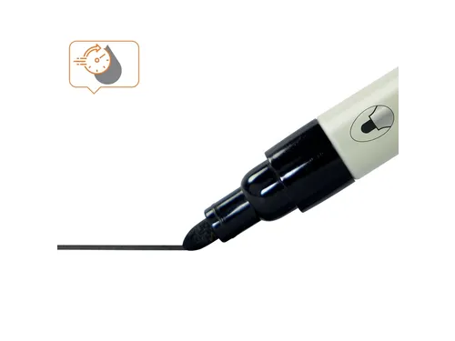 Whiteboardmarker Nobo ronde punt 3mm zwart