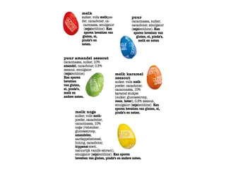 Chocolade Tony's Chocolonely paaseitjes assorti - 5