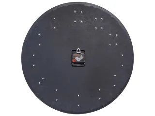 Grote wandklok - 50cm- Stille klok - Walnoot hout - NeXtime "Precious" - 8