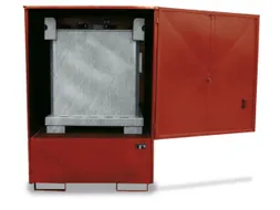 Depot Gevaarlijke Stoffen 1475x1490x1800mm V. 4x200l Vol. 450l Ral3000