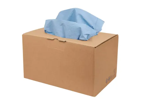 Poetspapier 143600 Verlijmd Blauw 2-laags