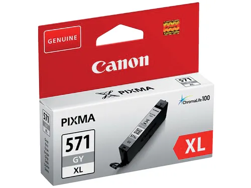 Inktcartridge Canon CLI-571XL grijs