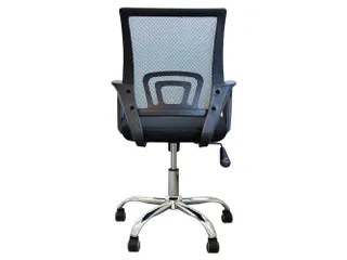 Bureaustoel Basic Net Zwart Stof - 3