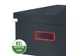 Cosy Click & Store grote opbergdoos grijs 85% gerecycled karton