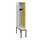 locker met bank,HxBxD 1950x300x815mm,1vak,vak B 300mm,cilinderslot