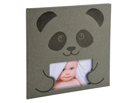 Fotoalb 30p. zwart 2 5x25cm ZÉPHIRE grijs