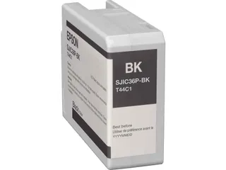 Epson C13T44C140 / SJIC36PK Inktcartridge zwart - 1
