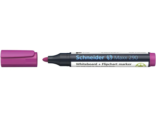 Boardmarker Schneider Maxx 290 ronde punt magenta 2-3mm