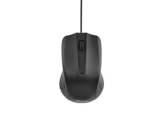MROS210 Optische muis 3 knoppen bedraad zwart - 1