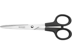 Schaar Westcott Buro RVS 17,1 cm kunststof grip in zak