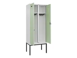 locker voor scheiding van kleding,HxBxD 2120x800x500mm,2vak