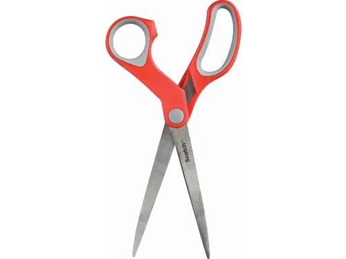 Schaar Scotch 18cm comfort rood blister