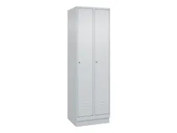 locker voor scheiding van kleding,HxBxD 1950x600x500mm,2vak