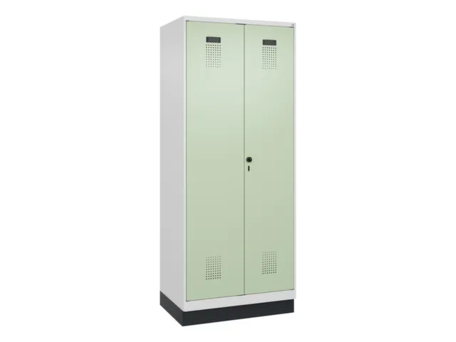 locker voor scheiding van kleding,HxBxD 1950x800x500mm,2vak