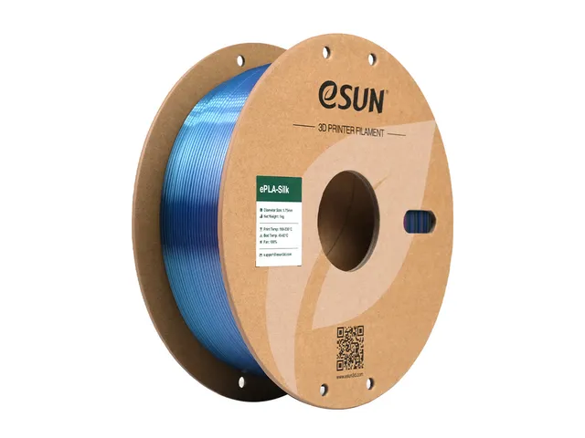 eSUN 3D printer Filament ePLA-Silk 1,75mm Rainbow Universe 1kg