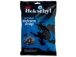 Heksendrop Heksehyl zoute salmiakdrop zak 1kg - 3