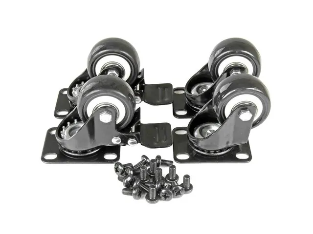 42U Open Server Rack Frame Met Zwenkwielen - Serverkast Met 2 Stijlen