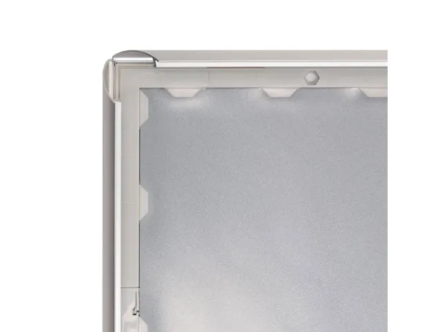 Kliklijst Scritto A3 Rechte Hoeken 25mm Zilver Aluminium