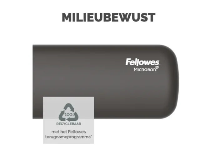 Polssteun Fellowes Breyta zwart