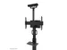 Neomounts MOVE AV1-825BL Videobar en multimedia kit - max 9 kg - unive