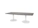 Table De Réunion Linesto Hauteur Fixe 240x120cm Chêne Logan - Blanc