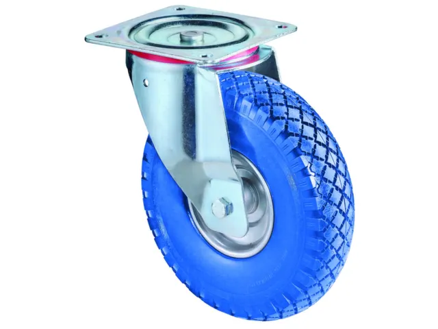 Zwenkwiel 160kg Pu-Banden Stalen Velg 260x 85mm Wiellager