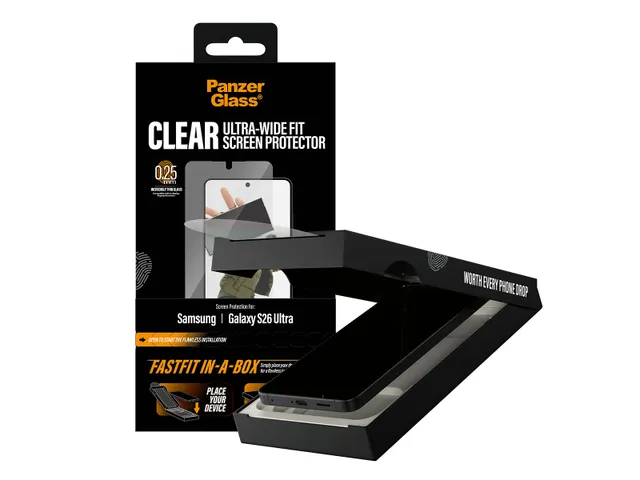 PanzerGlass Screen Protector Samsung Galaxy S26 Ultra | Ultra-Wide