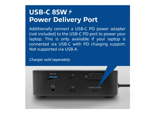 Dockingstation ACT USB-C Dual Monitor met Power Delivery